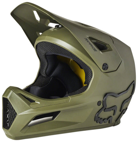 Fox Racing Rampage Full-Face Helmet - Olive Green X-Large