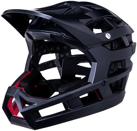 Kali Protectives Invader FullFace Helmet Solid Matte BlackLarge/2XLarge