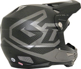 6D ATB1 Carbon Macro Down Hill FullFace Helmet Black