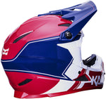 Kali Protectives Zoka Switchback FullFace Helmet Gloss Red/White/Blue