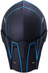 Kali Protectives Alpine Rage Youth FullFace Helmet Matte Black/Blue Youth