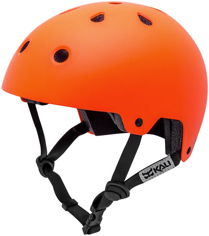 Kali Protectives Maha Helmet Solid Matte Hi Viz Orange