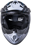 Kali Protectives Zoka Youth FullFace Helmet Black/GRAY Youth