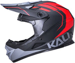 Kali Protectives Zoka FullFace Helmet Black/Red/GRAY