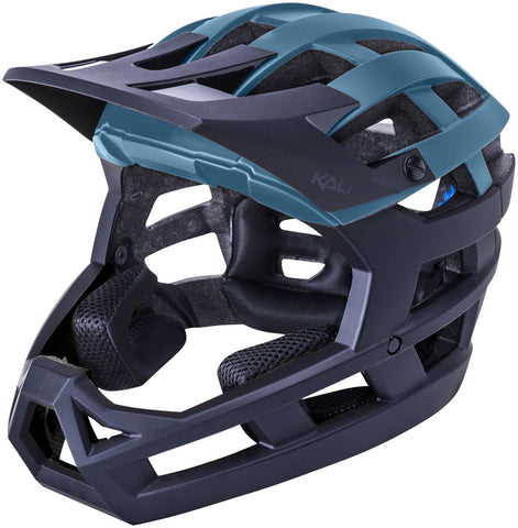 Kali Protectives Invader 2.0 Full-Face Helmet - Solid Matte Thunder/Black X-