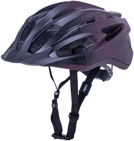 Kali Protectives Alchemy Helmet - Fade Matte Black/Burgundy Small/Medium