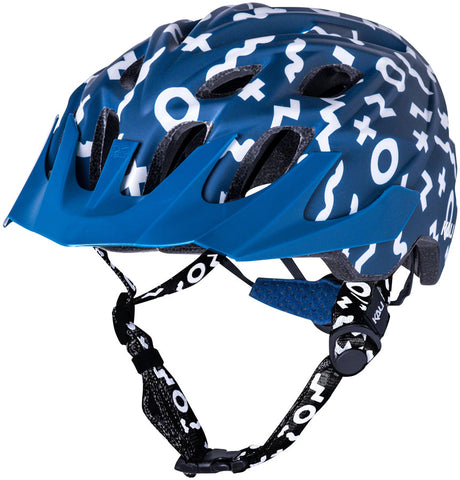 Kali Protectives Chakra Youth Plus Helmet - Matte Zwiggles Teal/White