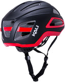 Kali Protectives Uno Helmet - Solid Matte Black/Red Small/Medium