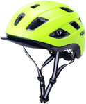 Kali Protectives Traffic Helmet - Solid Matte Fluorescent Yellow Small/Medium