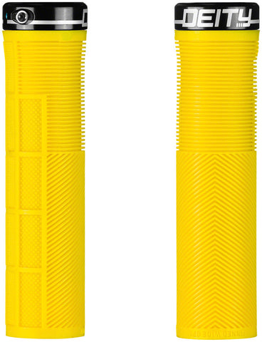 Deity Components Knuckleduster Grips - Yellow