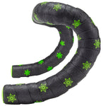 Supacaz Super Sticky Kush Galaxy Bar Tape Neon Yellow Print with Neon Yellow