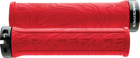 RaceFace Half Nelson Grips Red LockOn