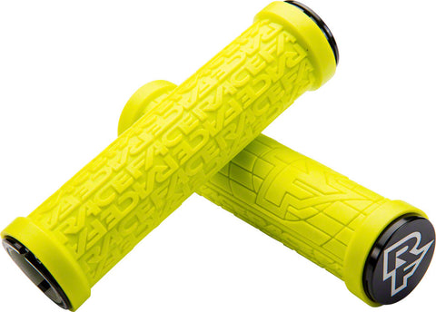 RaceFace Grippler Grips Yellow LockOn 30mm