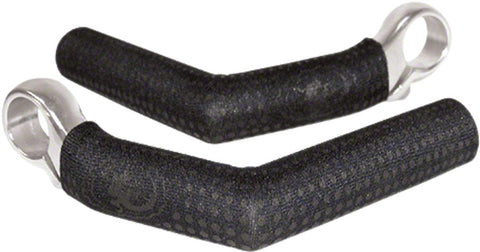 Lizard Skins Cutto Fit Bar End Grips Black