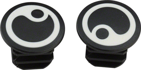 Ergon GP1 White Logo Bar Plugs