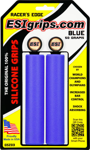 ESI Racer's Edge Grips Blue