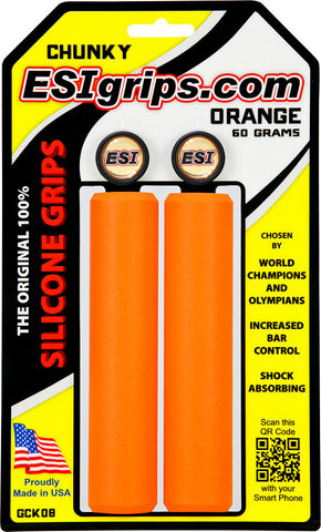 ESI Chunky Grips Orange
