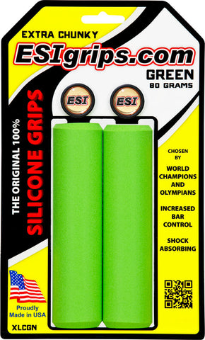 ESI Extra Chunky Grips Green