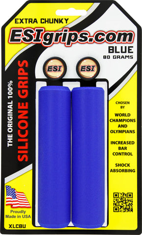 ESI Extra Chunky Grips Blue