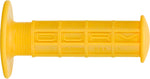 Oury BMX Waffle Grips Yellow Flange