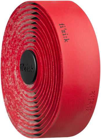 Fizik Terra Microtex Bondcush Gel Backer Tacky Handlebar Tape - Red
