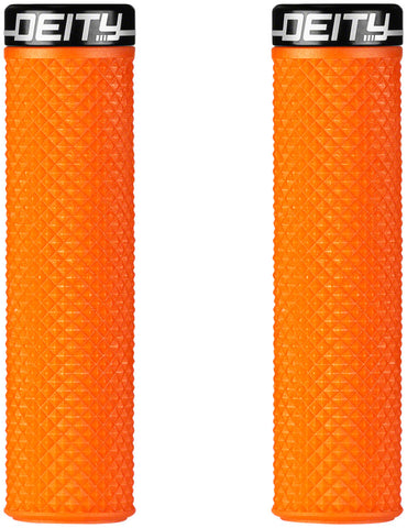 Deity Components Supracush Grips Orange LockOn