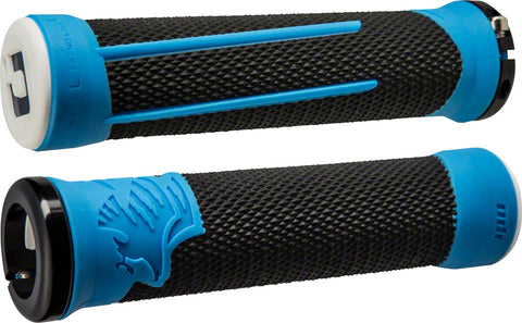 ODI AG2 Grips Black/Blue LockOn