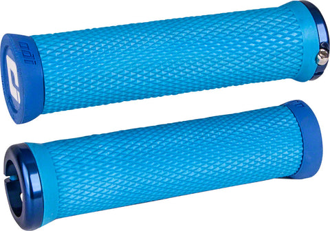 ODI Elite Motion Grips Light Blue LockOn