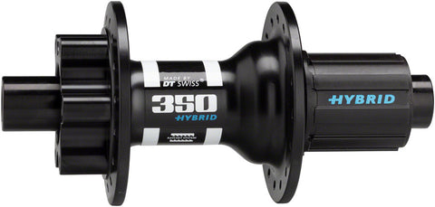 DT Swiss 350 Hybrid Rear Hub 12 x 148mm 6Bolt HG 11 Black 32h