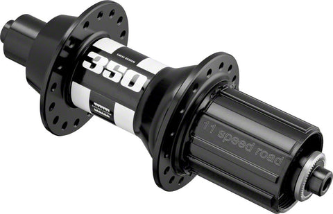 DT Swiss 350 Rear Hub QR x 130mm Rim Brake HG 11 Black/White 24H