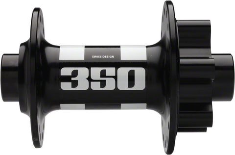 DT Swiss 350 Front Hub 15 x 100mm 6Bolt Black/White 32h