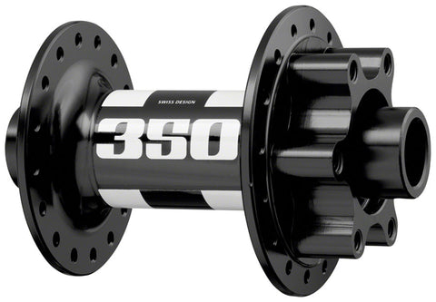 DT Swiss 350 Front Hub 15 x 110mm 6Bolt Black/White 32h