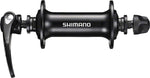 Shimano HBRS400 Front Hub QR x 100mm Rim Brake Black 36h