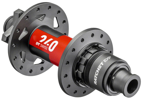 DT Swiss 240 EXP Rear Hub 12 x 148mm 6Bolt Disc 32h XD Driver Black/Red