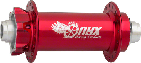 ONYX Racing Products Fat Bike Front Hub 15 x 150mm 6Bolt Candy Red 32h