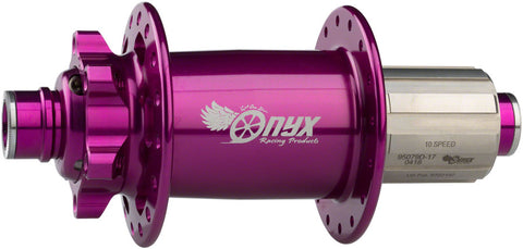 Onyx MTB Rear Hub 12 x 148mm Boost 6Bolt HG 10 Purple