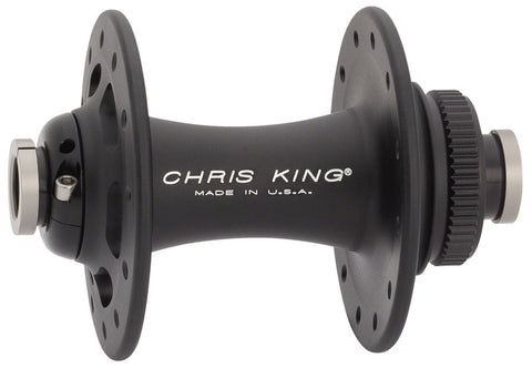 Chris King R45D Gen. 2 Front Hub 12 x 100 CenterLock Matte Jet Black 24h