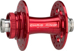 Chris King R45D Front Hub 12 x 100mm CenterLock Red 32h