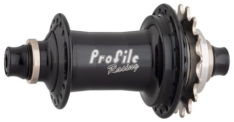 Profile Racing AC2 BMX Rear Hub 10 x 110mm Rim Brake Cassette Black 36h
