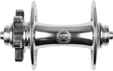 Velo Orange Grand Cru Front Hub QR x 100mm 6Bolt Polished 32h