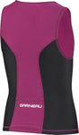 Garneau Comp 2 Junior MultiSport Top Pink/Black Sleeveless Youth