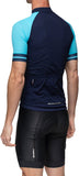 Bellwether Flight Jersey Navy Short Sleeve Men's