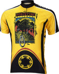 World Jerseys Moab Porcupine Pilsner Jersey Gold/Black Short Sleeve Men's X