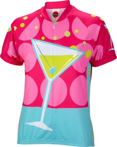 World Jerseys Martini Time Jersey MultiColor Short Sleeve WoMen's