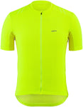 Garneau Lemmon 3 Jersey Bright Yellow Short Sleeve Men's