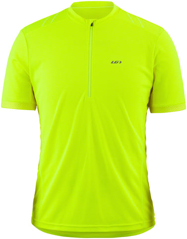 Garneau Connection 2 Jersey Bright Yellow Short Sleeve Men's