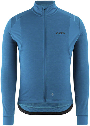 Garneau Thermal Edge Jersey - Myk Blue Long Sleeve Men's Small