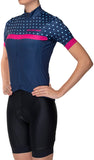 Bellwether Motion Jersey - Navy Short Sleeve Women's Large