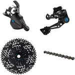 BOX Three Prime 9 Wide Multi Shift Groupset - Wide Rear Derailleur 11-46t