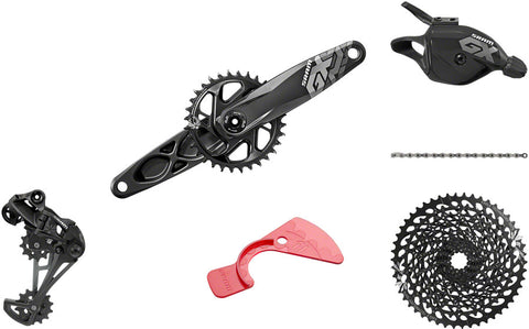 SRAM GX Eagle DUB Groupset: 175mm 32 Tooth Crank Rear Derailleur 10-50